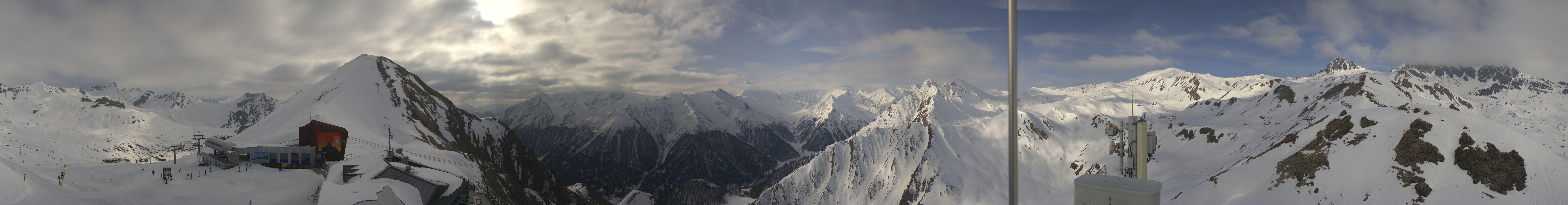 Archived image Webcam Alp Trida Sattel Lift in Samnaun