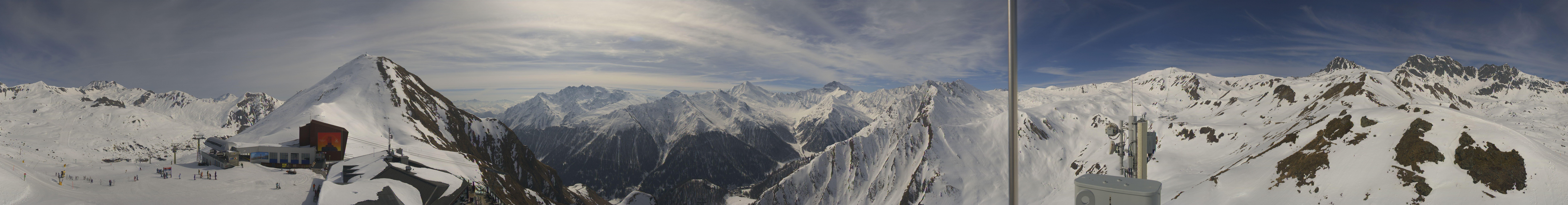 Archived image Webcam Alp Trida Sattel Lift in Samnaun