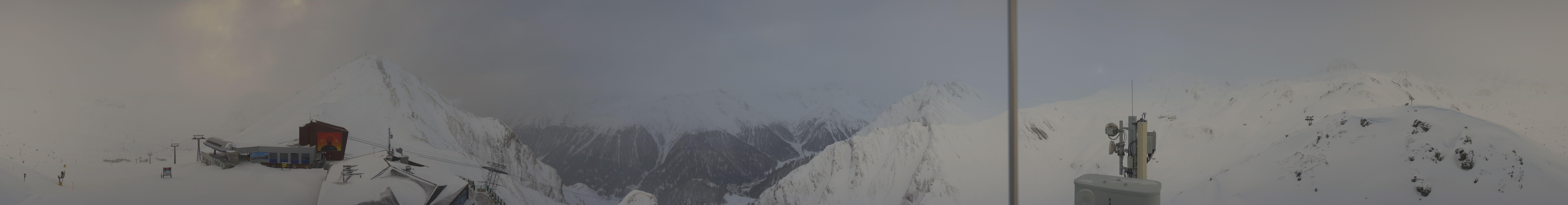 Archiv Foto Webcam Alp Trida Sattel in Samnaun