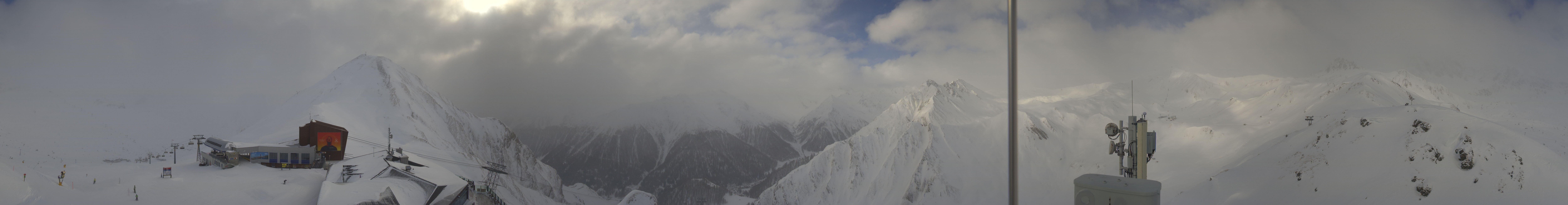 Archiv Foto Webcam Alp Trida Sattel in Samnaun