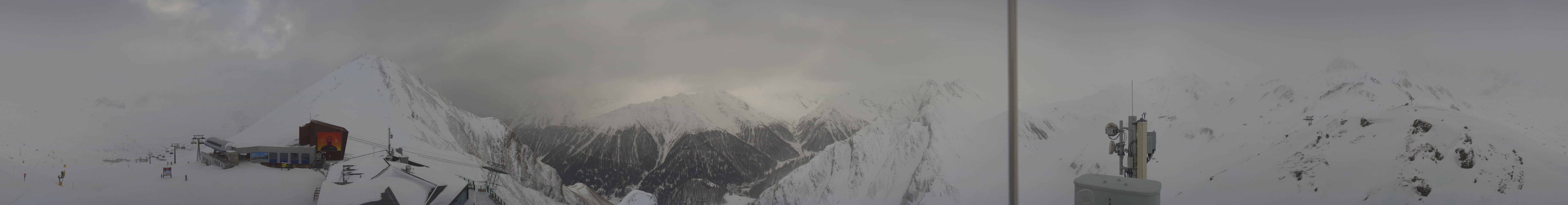 Archiv Foto Webcam Alp Trida Sattel in Samnaun