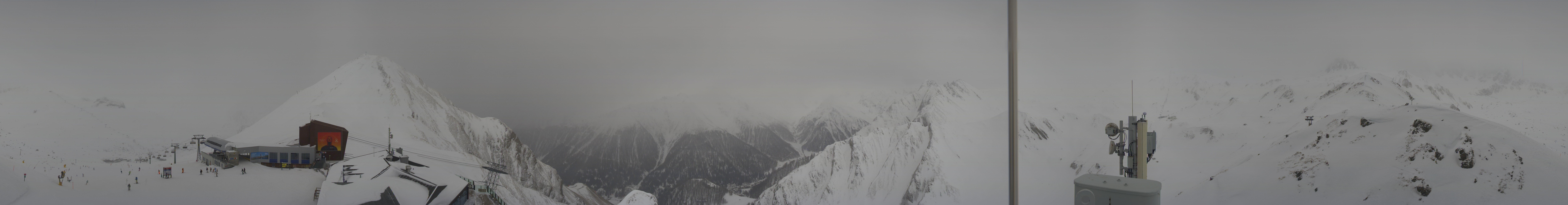 Archiv Foto Webcam Alp Trida Sattel in Samnaun