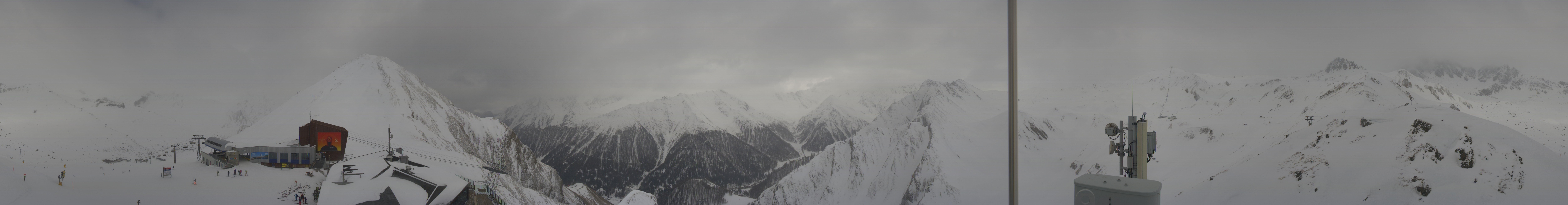 Archiv Foto Webcam Alp Trida Sattel in Samnaun