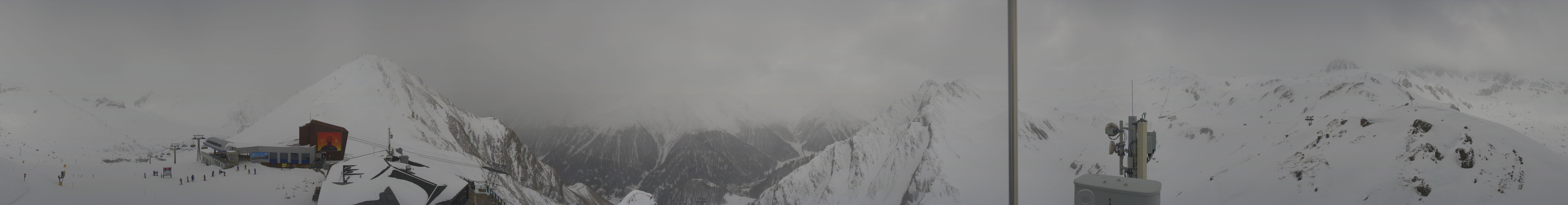 Archiv Foto Webcam Alp Trida Sattel in Samnaun