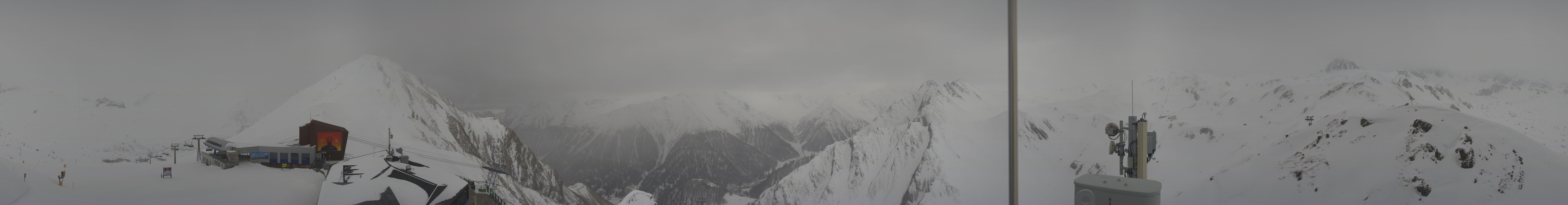 Archiv Foto Webcam Alp Trida Sattel in Samnaun