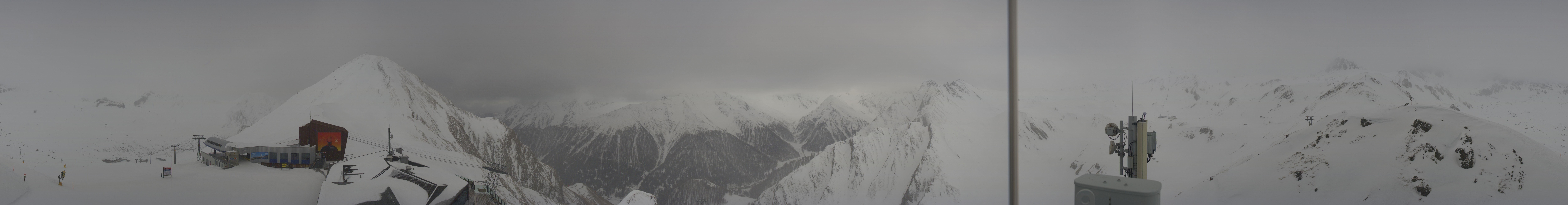 Archiv Foto Webcam Alp Trida Sattel in Samnaun