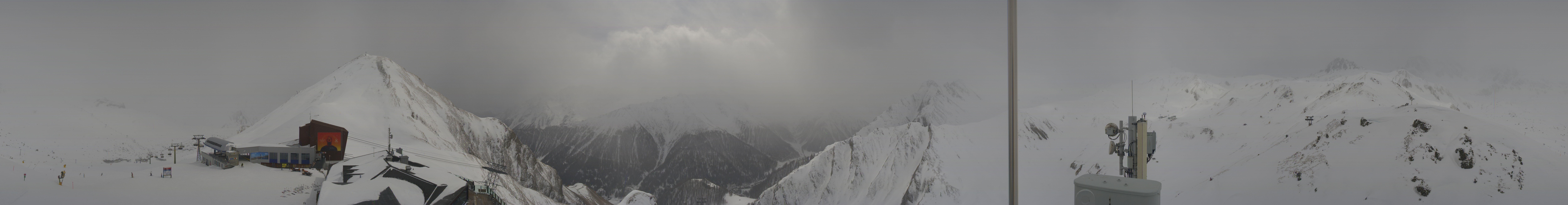 Archiv Foto Webcam Alp Trida Sattel in Samnaun