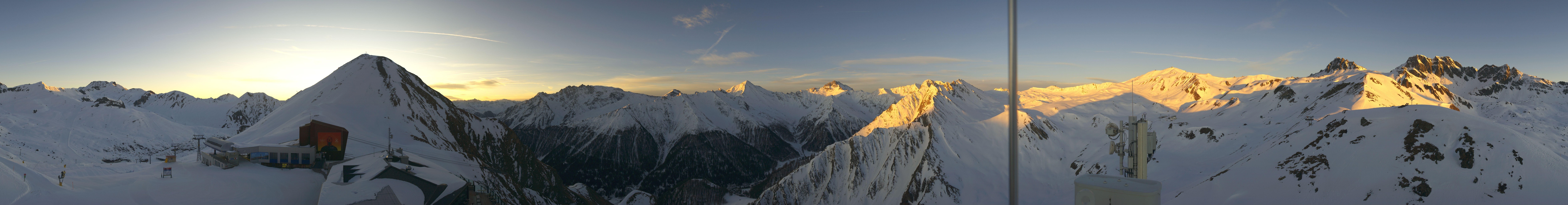 Archiv Foto Webcam Alp Trida Sattel in Samnaun