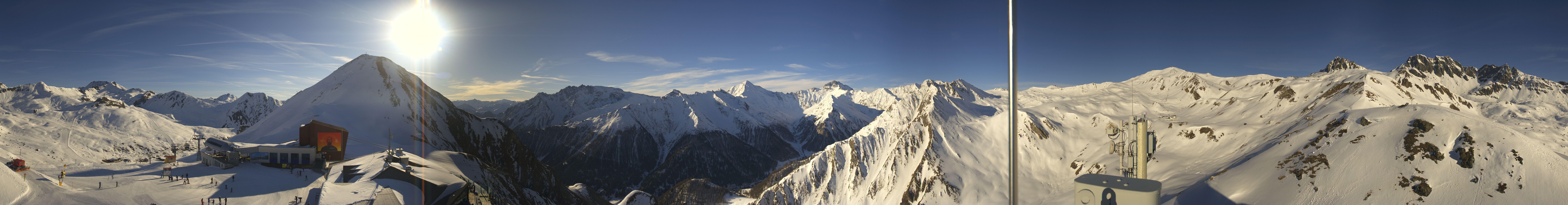 Archiv Foto Webcam Alp Trida Sattel in Samnaun