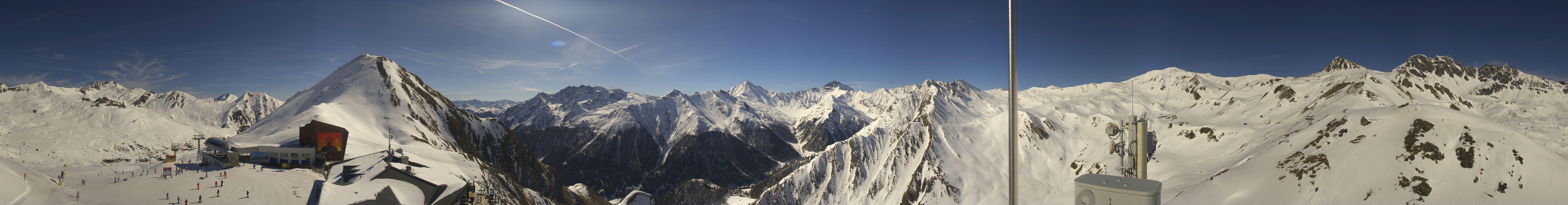 Archiv Foto Webcam Alp Trida Sattel in Samnaun