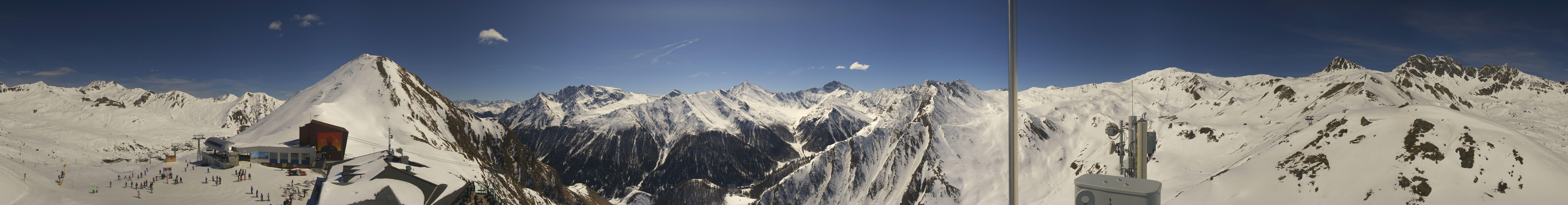 Archiv Foto Webcam Alp Trida Sattel in Samnaun