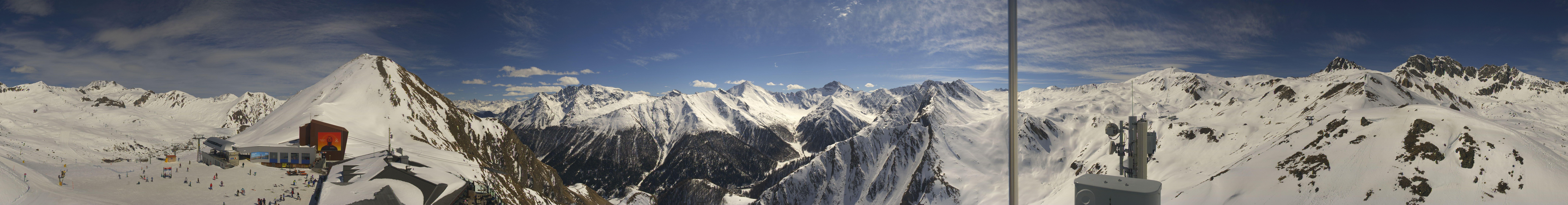 Archiv Foto Webcam Alp Trida Sattel in Samnaun