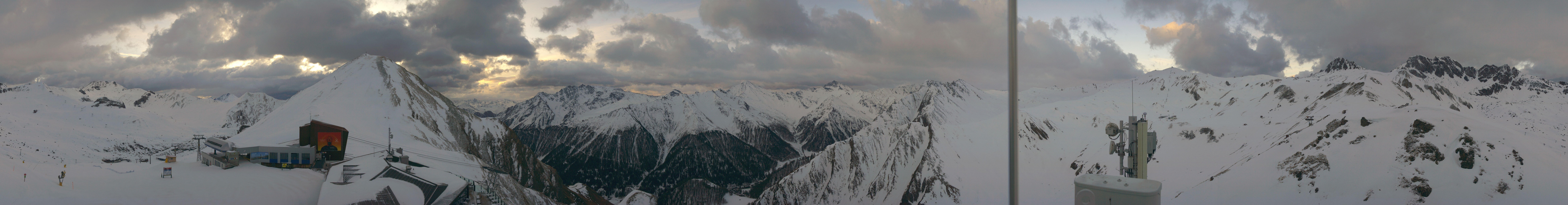 Archiv Foto Webcam Alp Trida Sattel in Samnaun