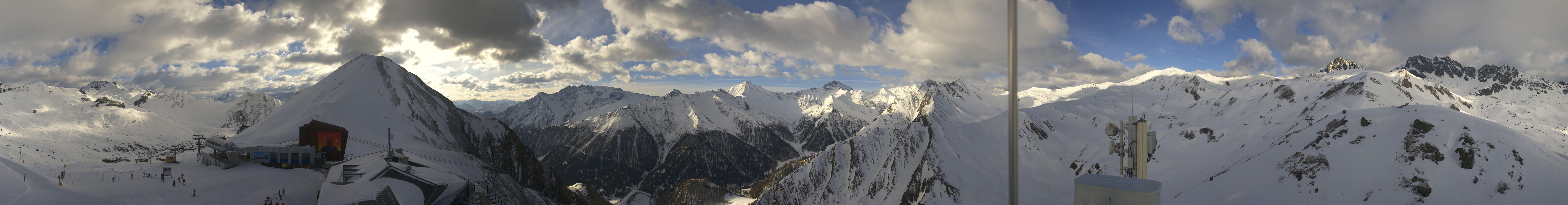 Archiv Foto Webcam Alp Trida Sattel in Samnaun