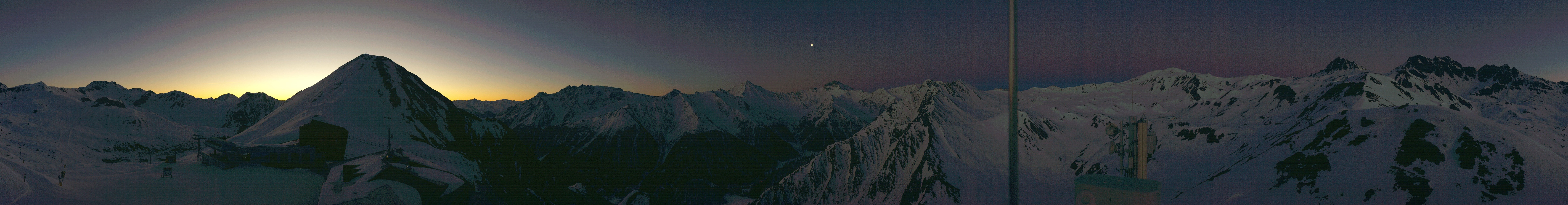 Archiv Foto Webcam Alp Trida Sattel in Samnaun