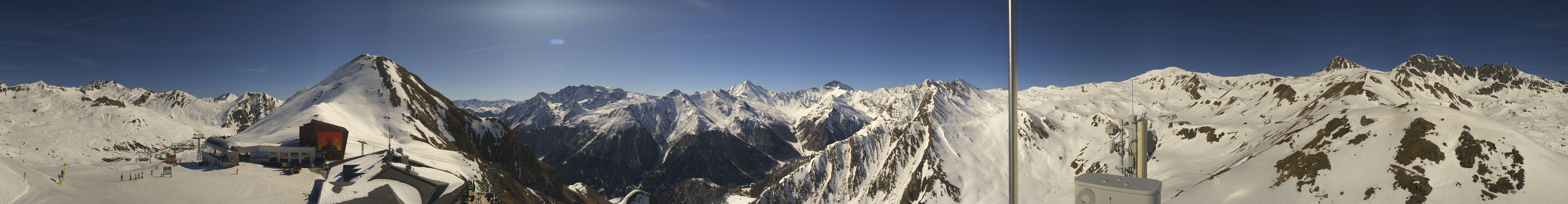 Archiv Foto Webcam Alp Trida Sattel in Samnaun