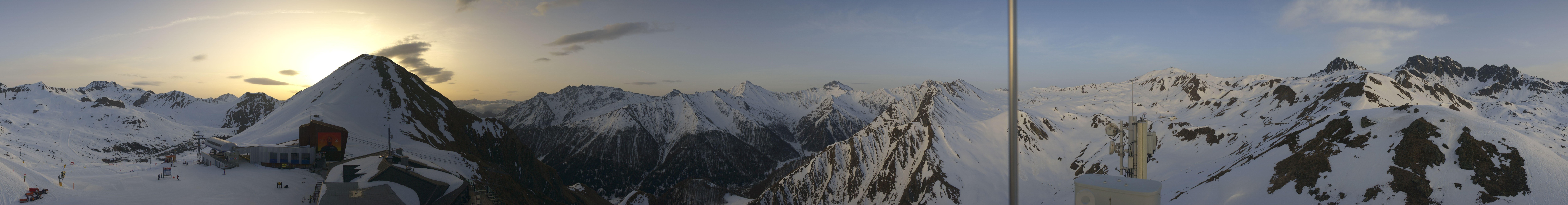 Archived image Webcam Alp Trida Sattel Lift in Samnaun