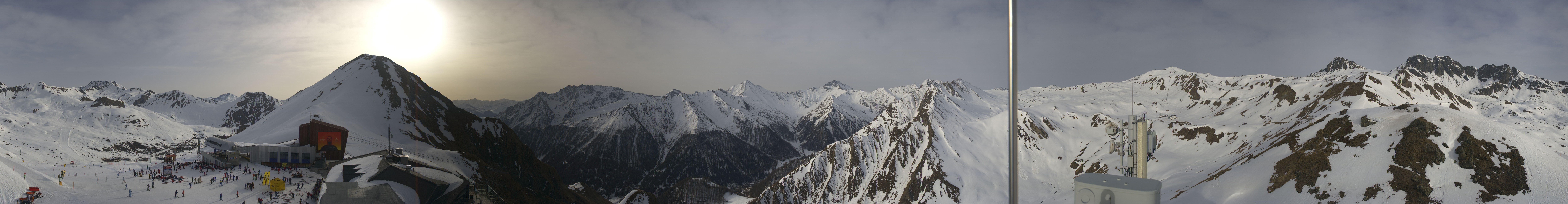 Archived image Webcam Alp Trida Sattel Lift in Samnaun