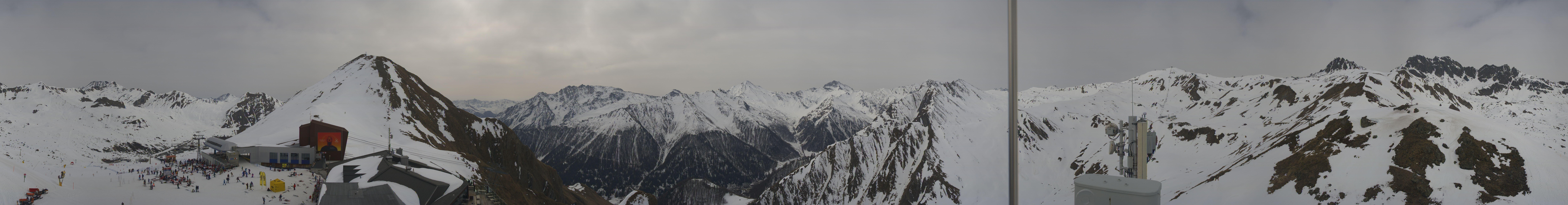 Archived image Webcam Alp Trida Sattel Lift in Samnaun