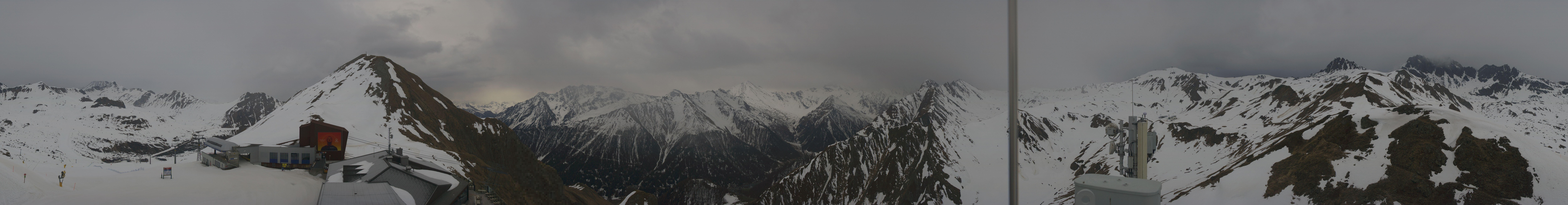 Archived image Webcam Alp Trida Sattel Lift in Samnaun