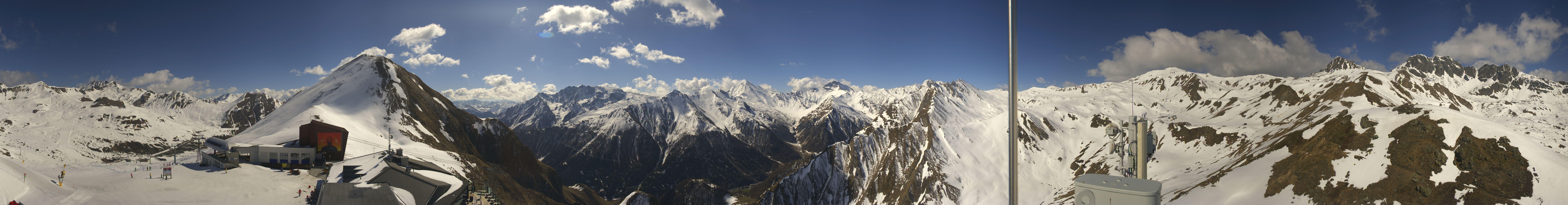 Archiv Foto Webcam Alp Trida Sattel in Samnaun