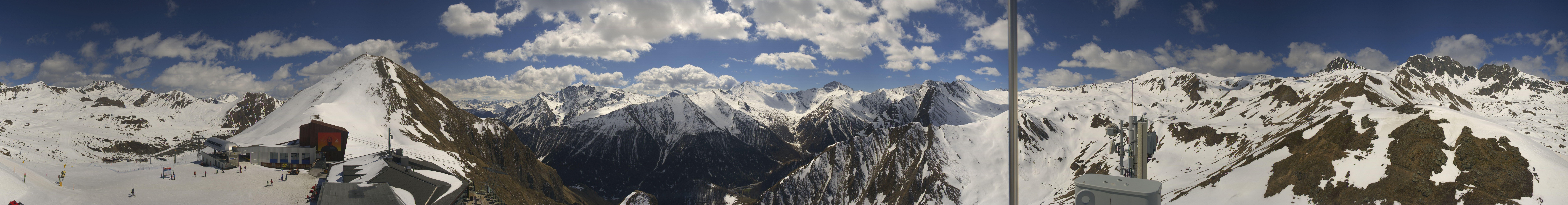 Archiv Foto Webcam Alp Trida Sattel in Samnaun