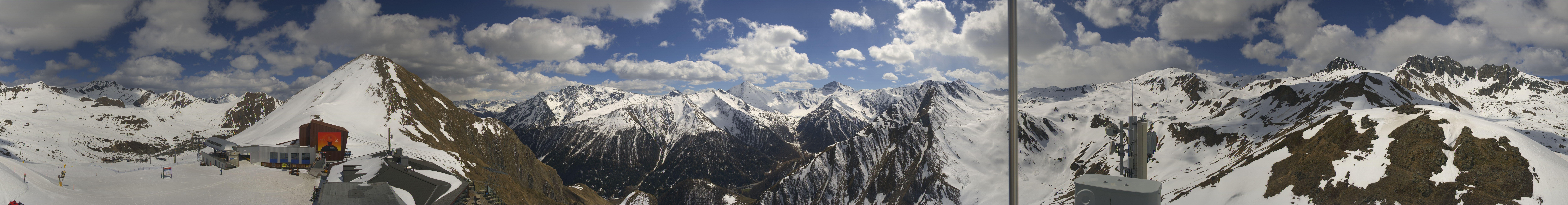 Archiv Foto Webcam Alp Trida Sattel in Samnaun