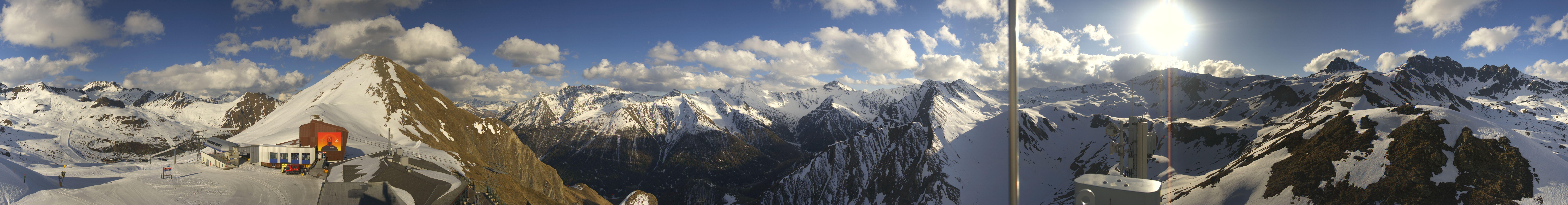 Archiv Foto Webcam Alp Trida Sattel in Samnaun