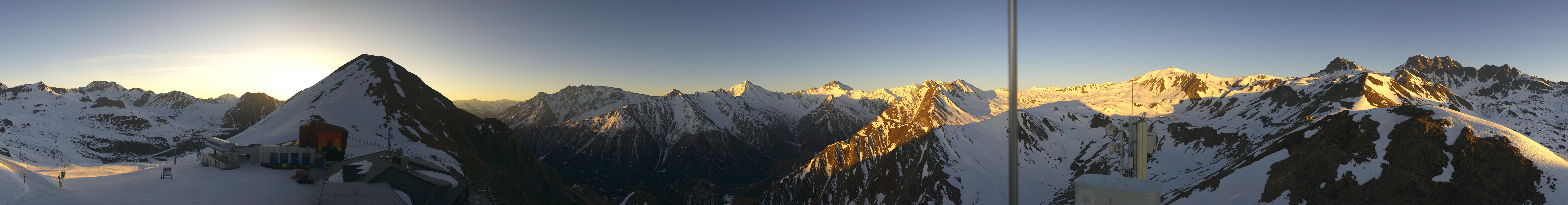 Archiv Foto Webcam Alp Trida Sattel in Samnaun