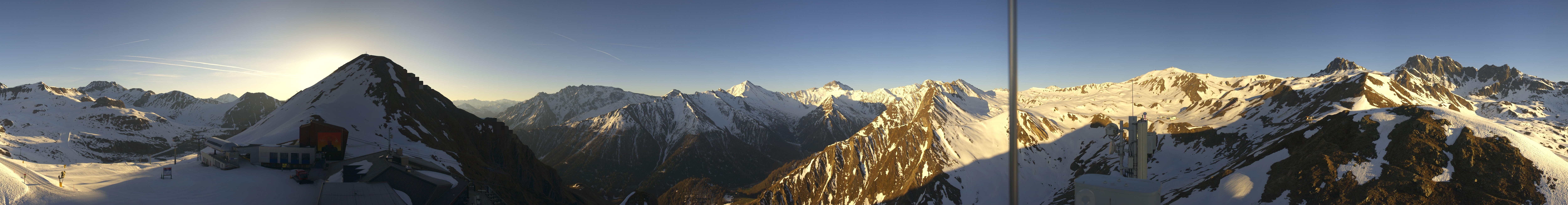 Archiv Foto Webcam Alp Trida Sattel in Samnaun