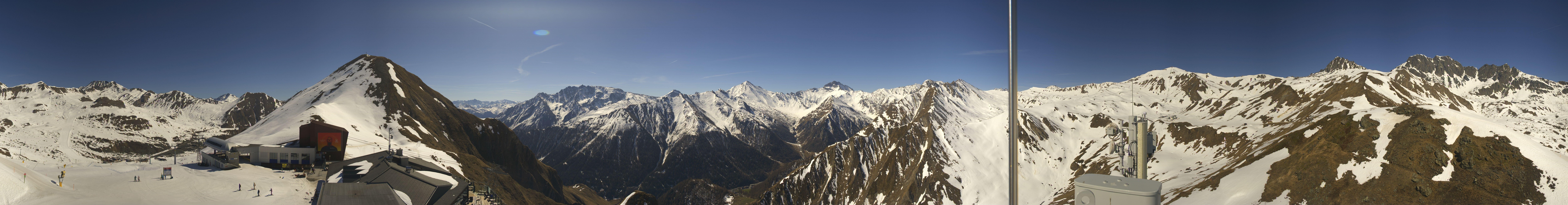 Archiv Foto Webcam Alp Trida Sattel in Samnaun