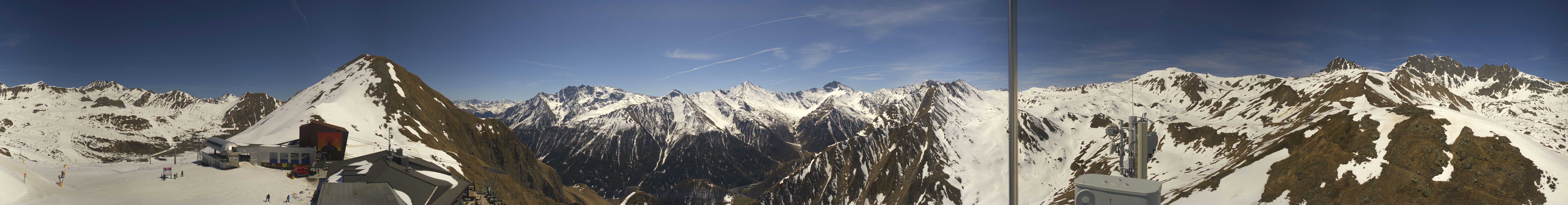 Archiv Foto Webcam Alp Trida Sattel in Samnaun