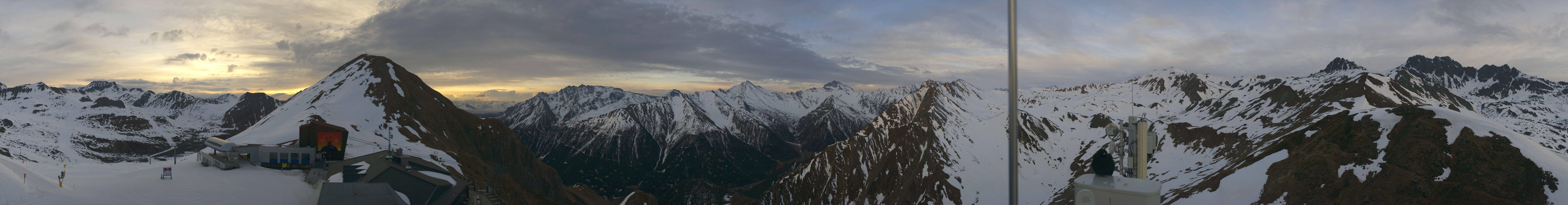 Archiv Foto Webcam Alp Trida Sattel in Samnaun