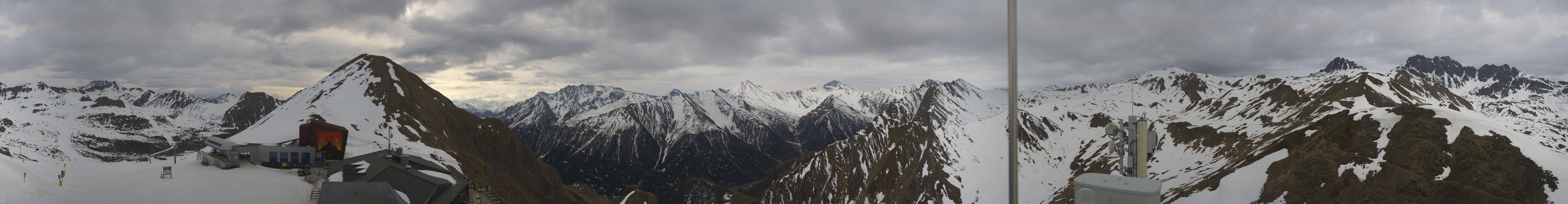 Archiv Foto Webcam Alp Trida Sattel in Samnaun