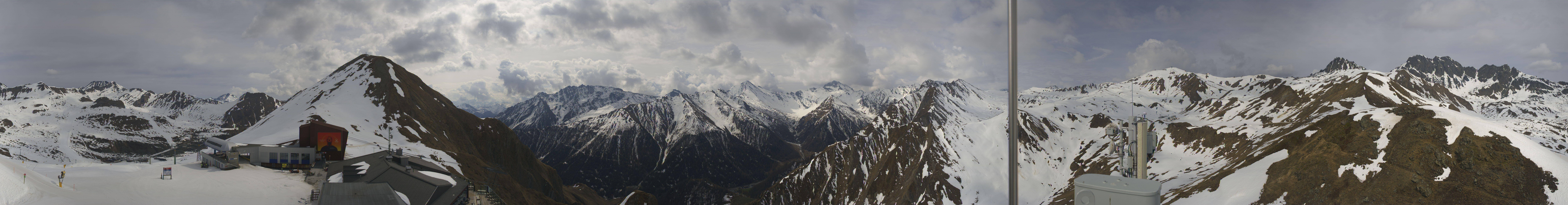 Archiv Foto Webcam Alp Trida Sattel in Samnaun