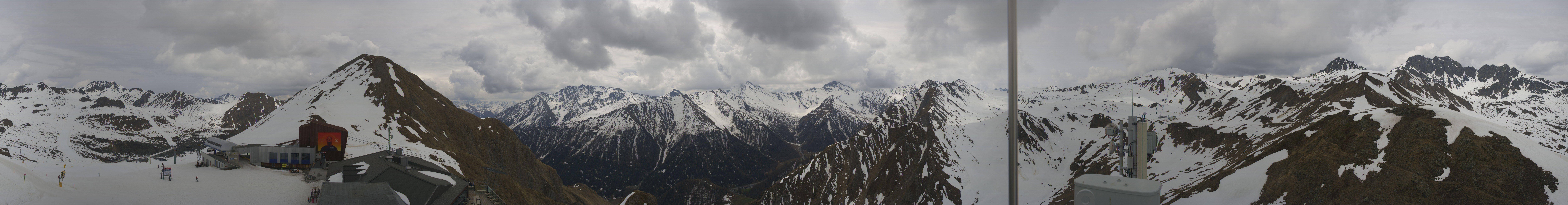 Archiv Foto Webcam Alp Trida Sattel in Samnaun