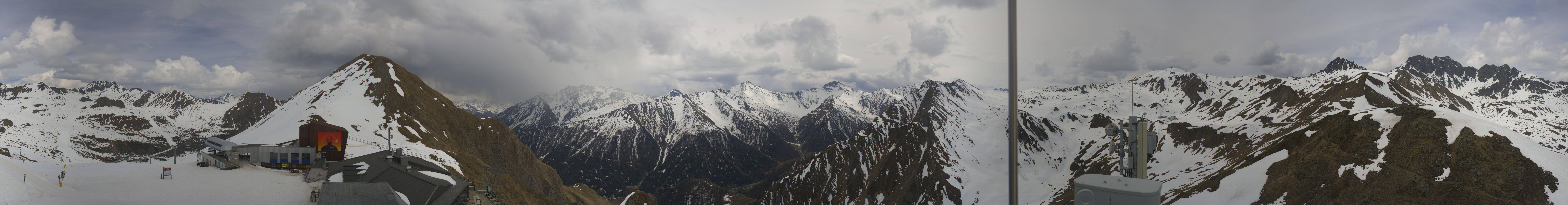 Archiv Foto Webcam Alp Trida Sattel in Samnaun