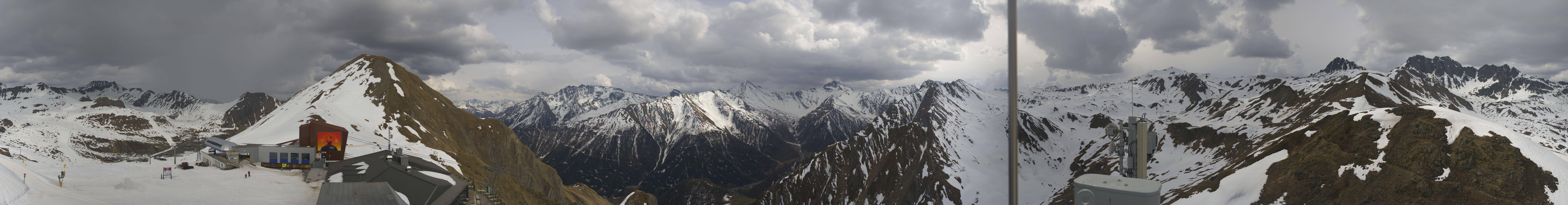 Archiv Foto Webcam Alp Trida Sattel in Samnaun