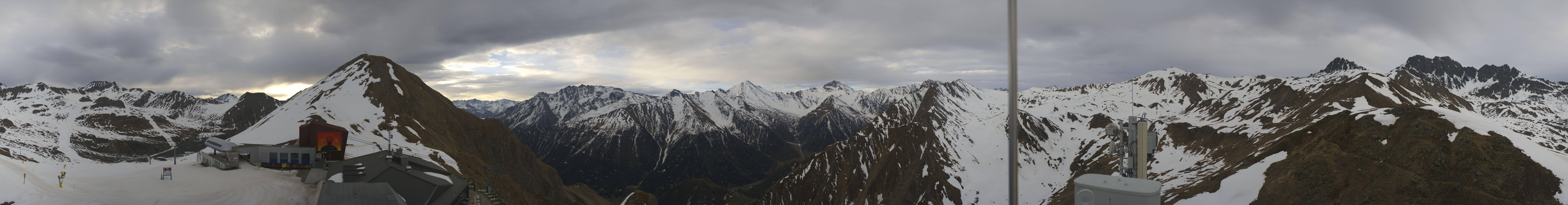 Archiv Foto Webcam Alp Trida Sattel in Samnaun