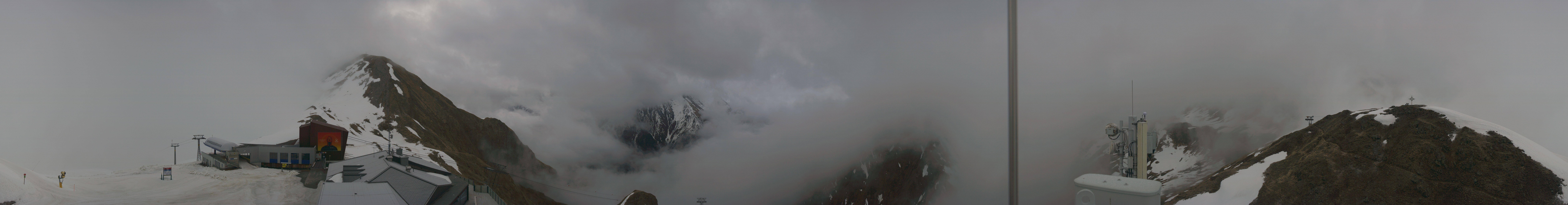 Archiv Foto Webcam Alp Trida Sattel in Samnaun