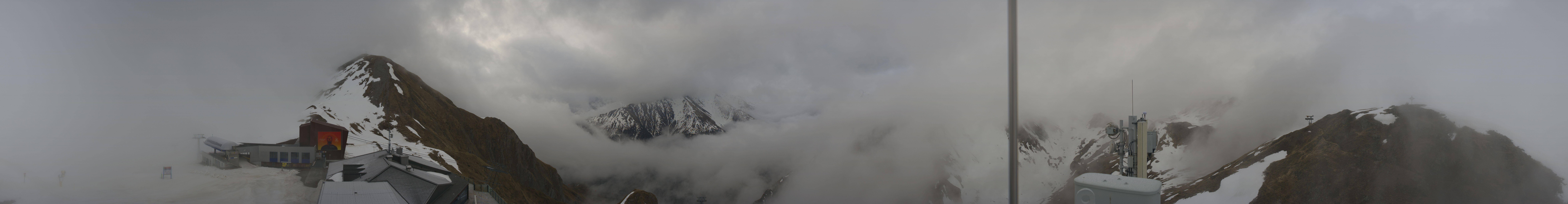 Archiv Foto Webcam Alp Trida Sattel in Samnaun