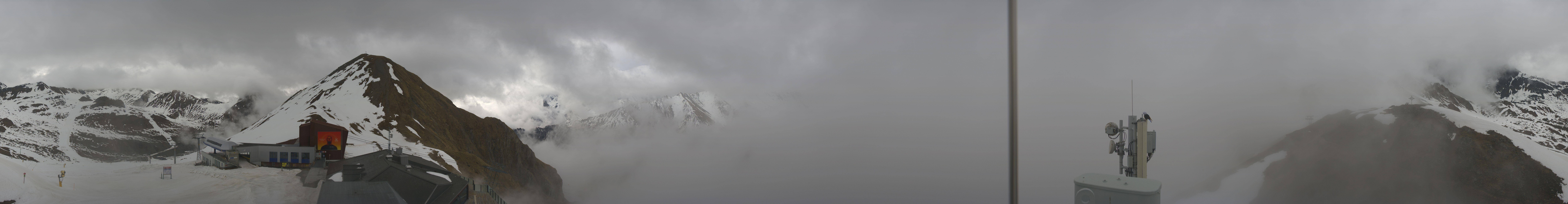 Archiv Foto Webcam Alp Trida Sattel in Samnaun