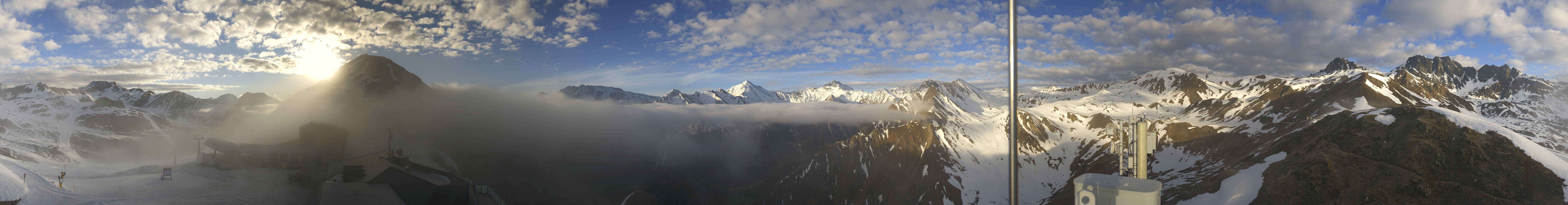 Archived image Webcam Alp Trida Sattel Lift in Samnaun