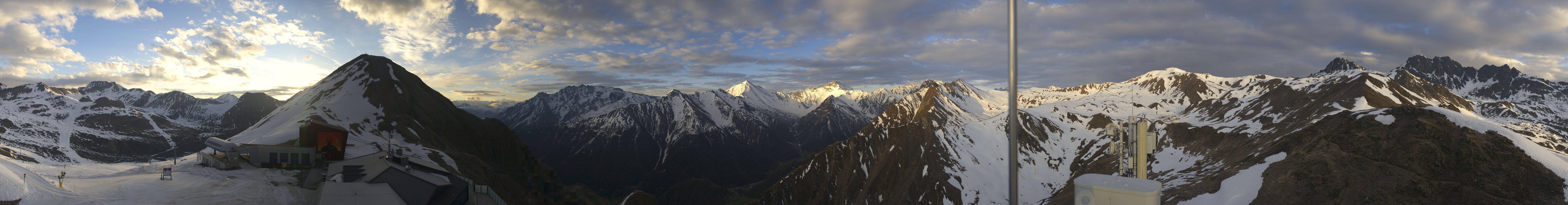 Archiv Foto Webcam Alp Trida Sattel in Samnaun