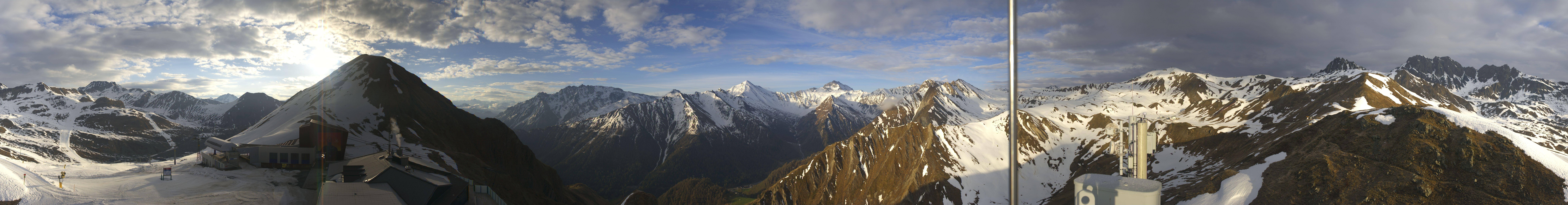 Archiv Foto Webcam Alp Trida Sattel in Samnaun