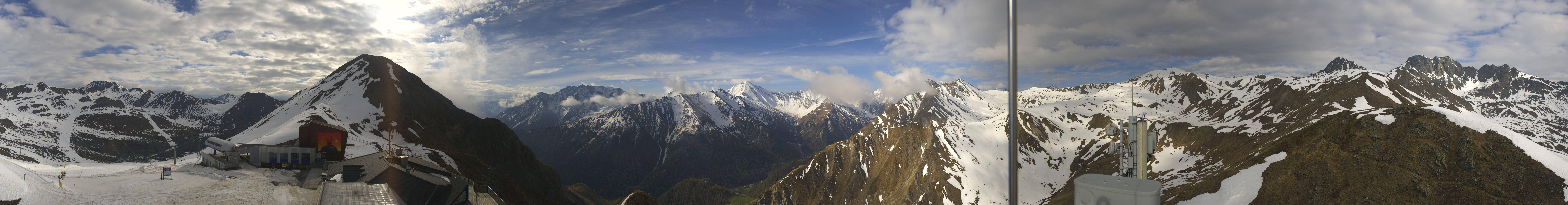 Archiv Foto Webcam Alp Trida Sattel in Samnaun