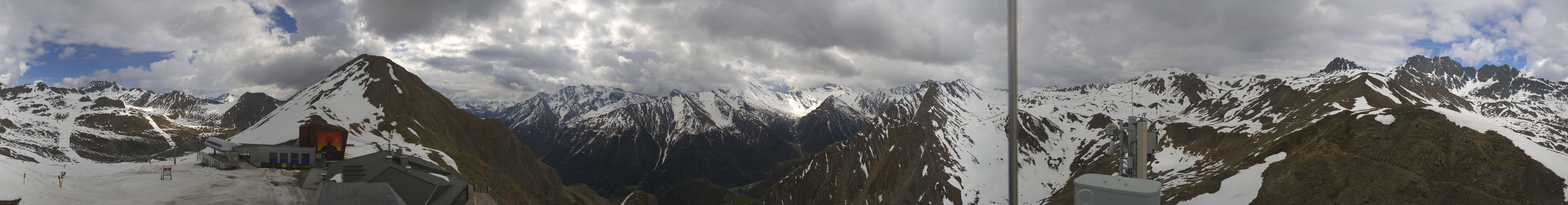 Archiv Foto Webcam Alp Trida Sattel in Samnaun