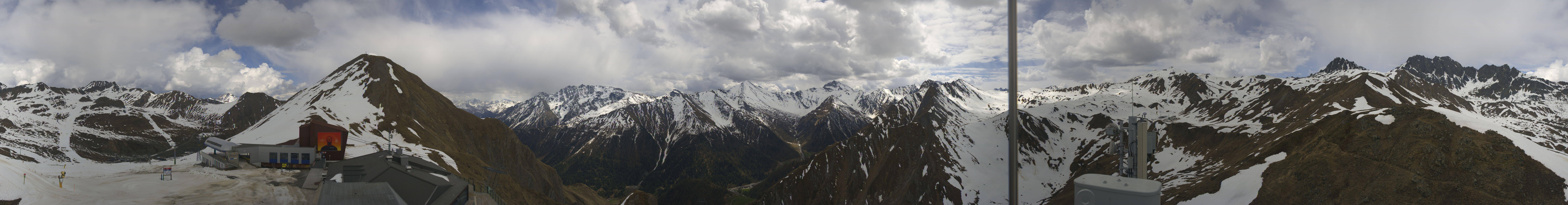 Archiv Foto Webcam Alp Trida Sattel in Samnaun