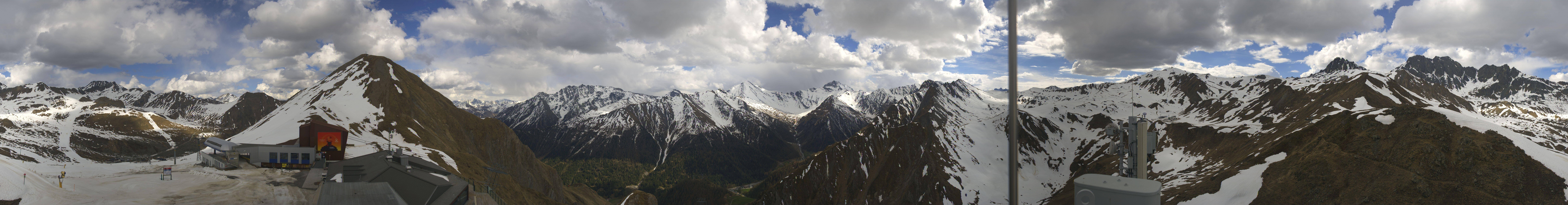 Archiv Foto Webcam Alp Trida Sattel in Samnaun