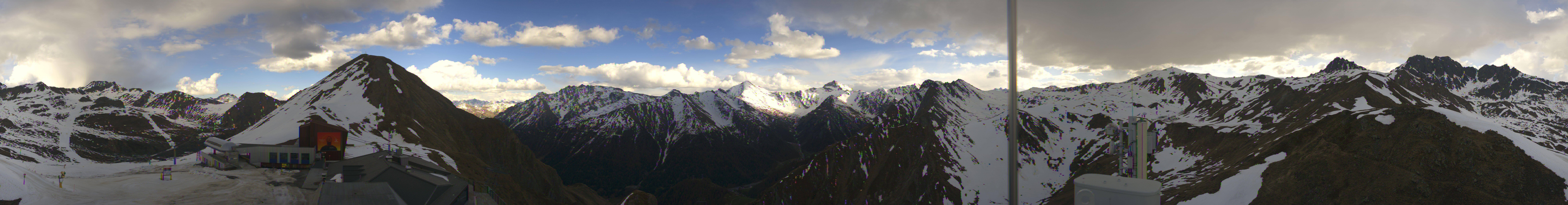Archiv Foto Webcam Alp Trida Sattel in Samnaun